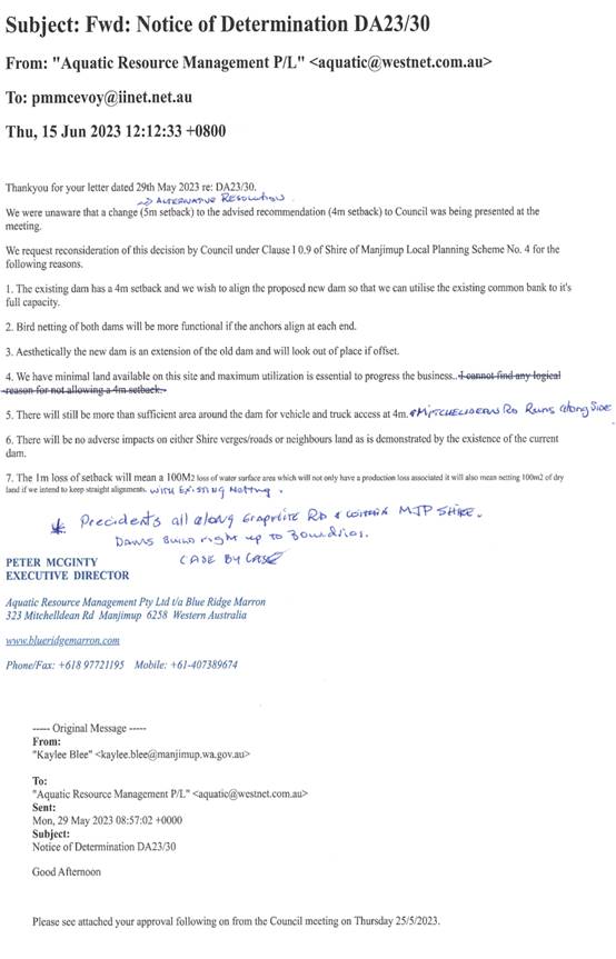 A paper with blue writing

Description automatically generated