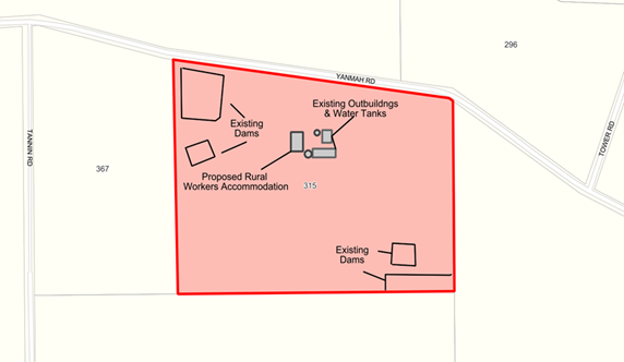 A diagram of a construction site

Description automatically generated